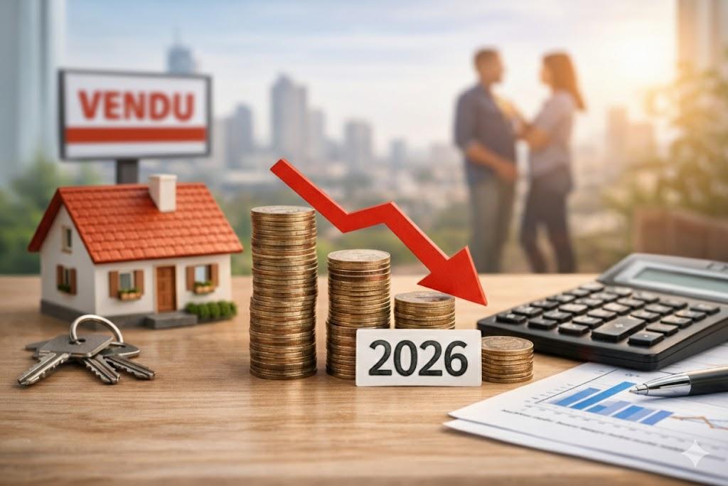 Crédit immobilier : un apport personnel en baisse en 2026 grâce au recul des taux