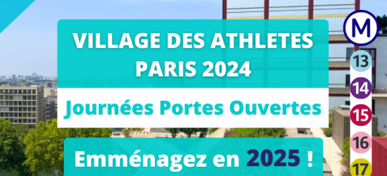 Programmes immobiliers neufs - Village des Athlètes Paris 2024