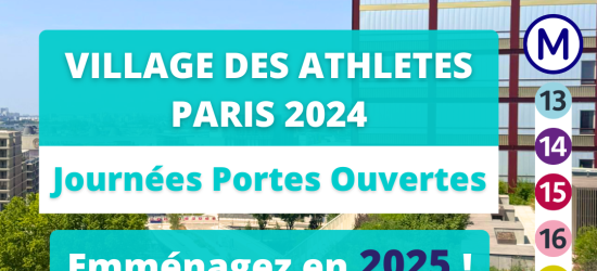 Programmes immobiliers neufs - Village des Athlètes 2024